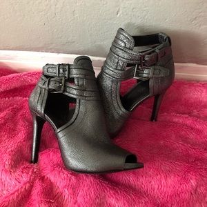 Michael Kors peep toe heels